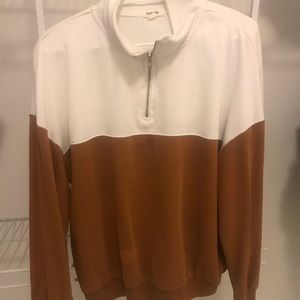 quarter zip sweatshirt